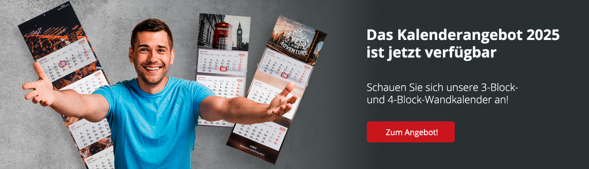 Wandkalender für 2025