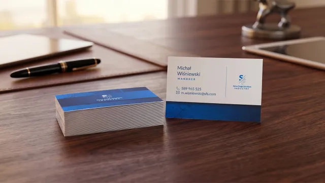 Produkt Visitenkarten 350g Bilderdruck matt Foto