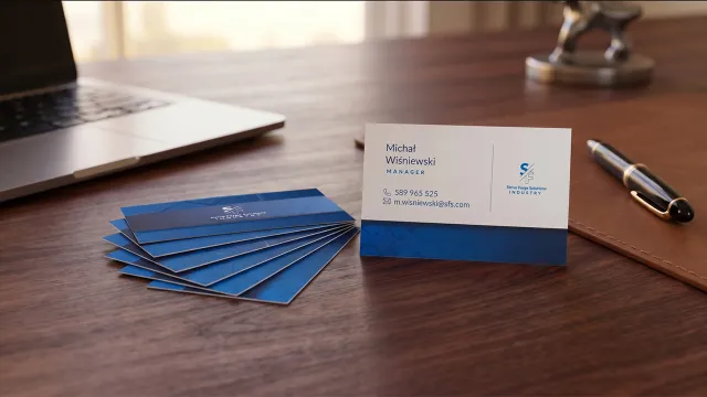 Produkt Visitenkarten, 300g Chromokarton Foto
