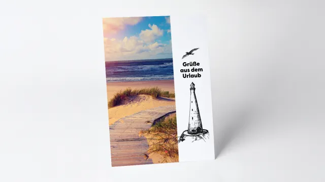 Produkt Postkarten 350g Bilderdruck matt Foto